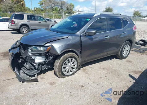 2016 Nissan Rogue S из США, поврежденный, VIN 5N1AT2MT2GC813341